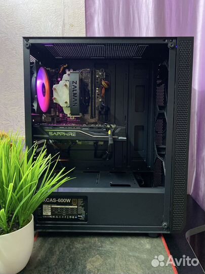 Игровой пк I5/16GB/SSD128/HDD500/RX570-8GB