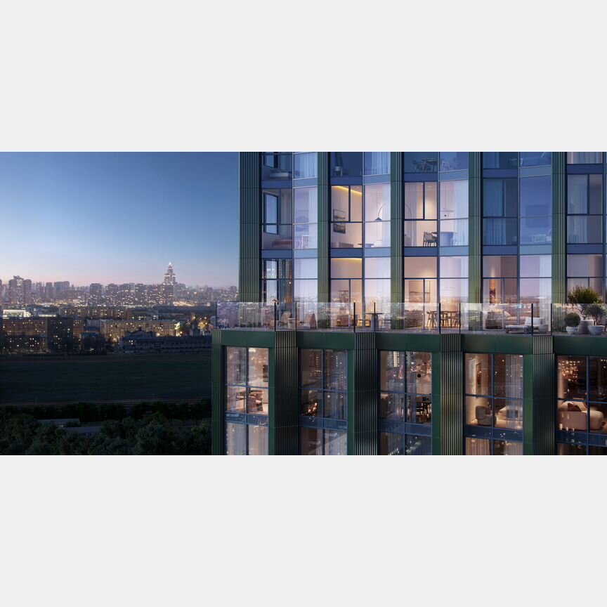 2-к. квартира, 45,3 м², 5/33 эт.