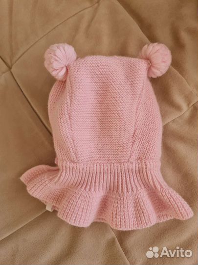 Шапка шлем журавлик демисезон 40-42