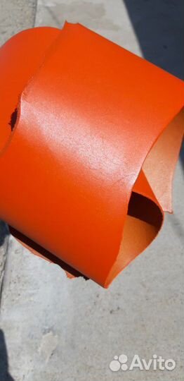 Пола ременная оранжевая