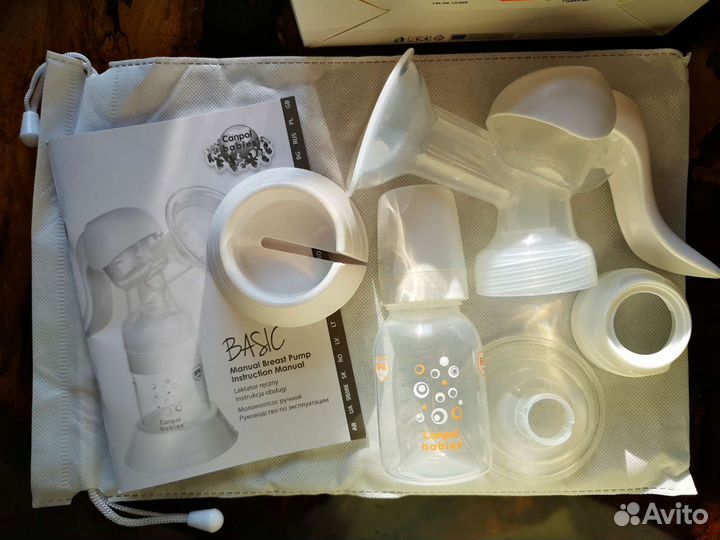 Молокоотсос ручной Canpol babies basic