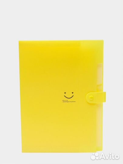 Папка А4 Smile everytime 5 раздельных отсеков