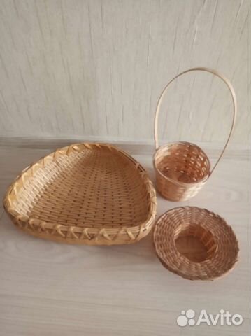 Плетеные корзинки