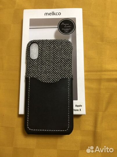 Чехол кожаный melkco iPhone 7/8 plus; iPhone 10