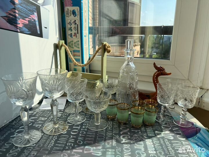 Хрустальная посуда СССР