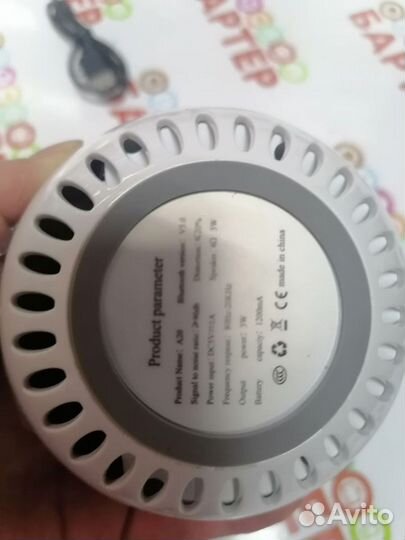 Колонка bluetooth clock alarm Clock Speaker т148