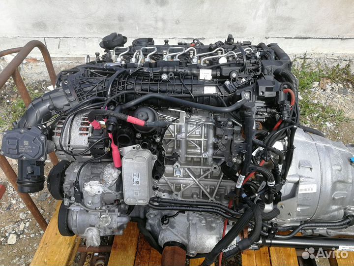 Двигатель N57D30B N57 BMW X5 F15 2013-2017 4.0d