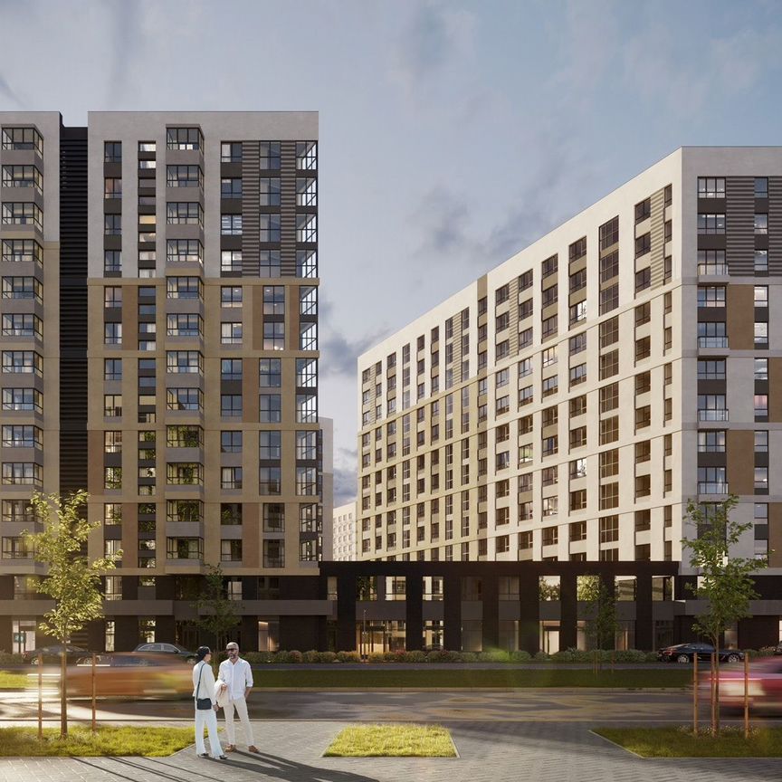 3-к. квартира, 96,2 м², 8/14 эт.