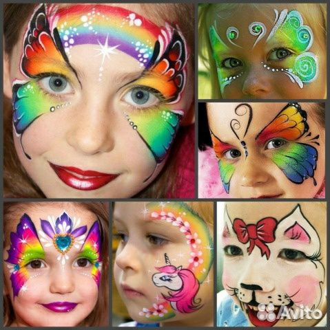 Аквагрим, день рождения, праздники