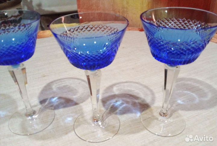 Набор для алкоголя Чешское стекло