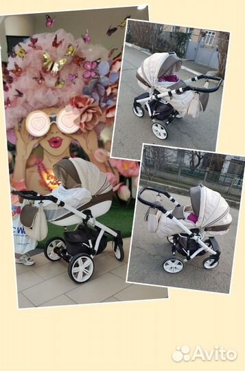 Коляска 2 в 1 бу