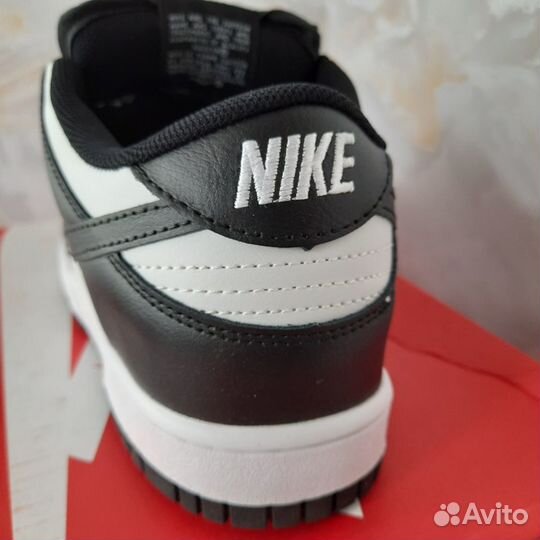 Кроссовки Nike Dunk Low Retro Black White