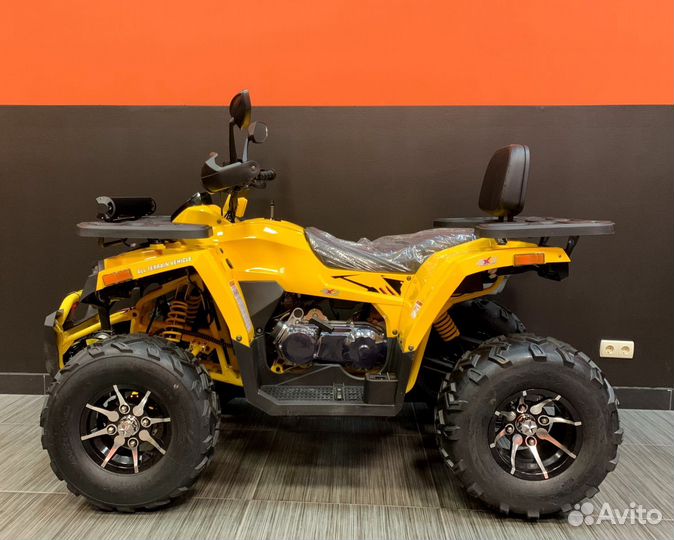 Квадроцикл Tao Motor ATV 200 Lux (Желтый)