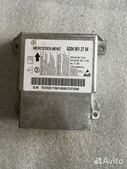 Блок управления airbag (Mercedes-Benz C-class)