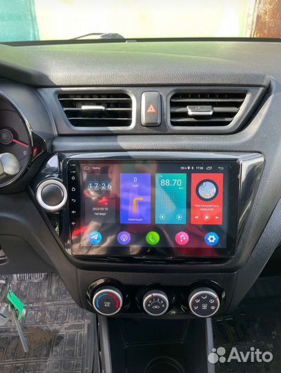 Магнитола андроид Kia rio 3 9 дюймов