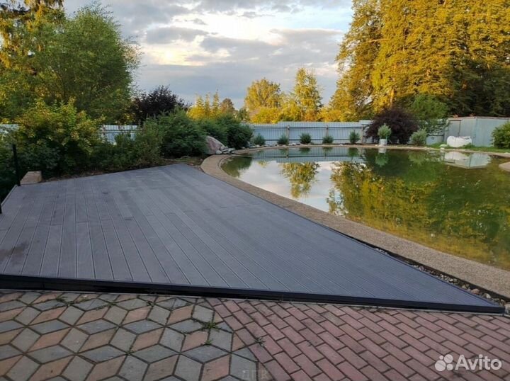 Террасная доска из дпк 150х22