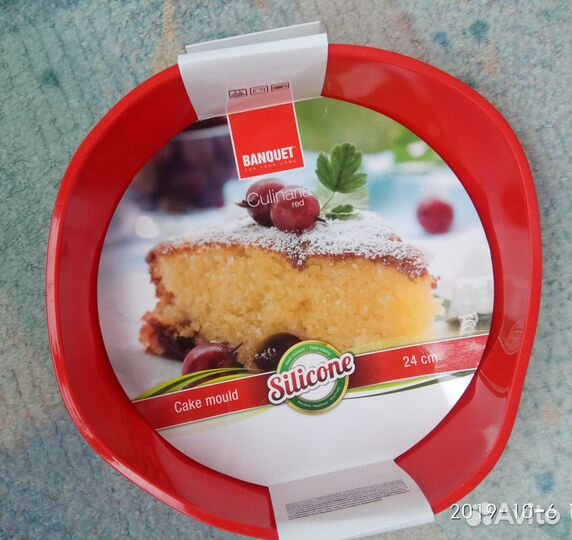Форма силиконовая для выпечки новая