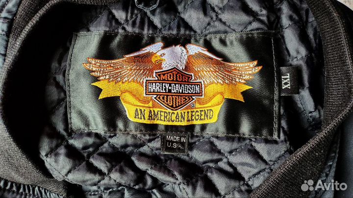 Куртка Harley Davidson бомбер made in USA