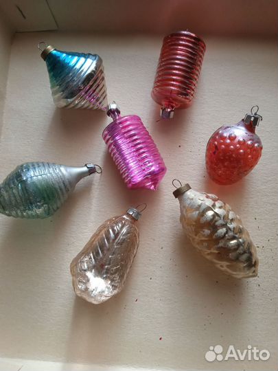 Елочные игрушки СССР одним лотом