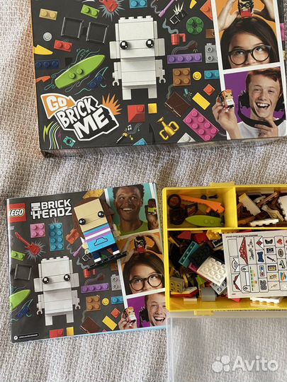 Lego brick headz