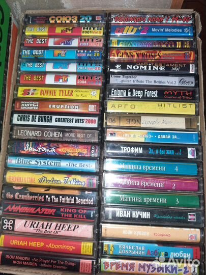 Аудиокассеты(10шт)