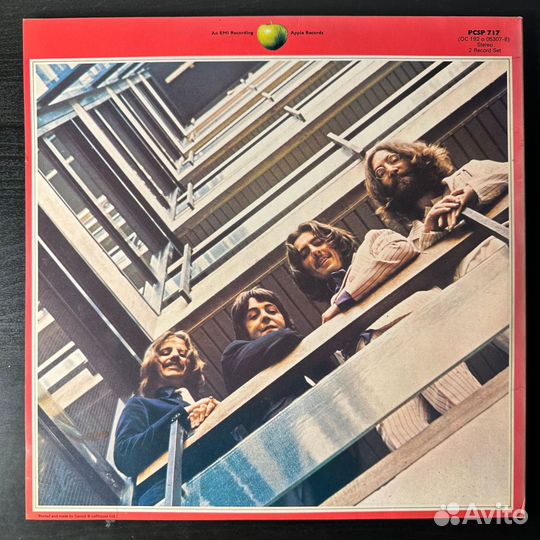 The Beatles – 1962-1966 2LP (Англия 1973г.)