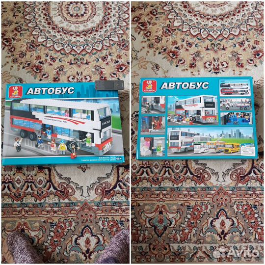 Конструктор большой 740 деталей