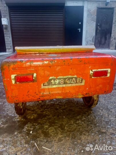 Педальная машинка СССР