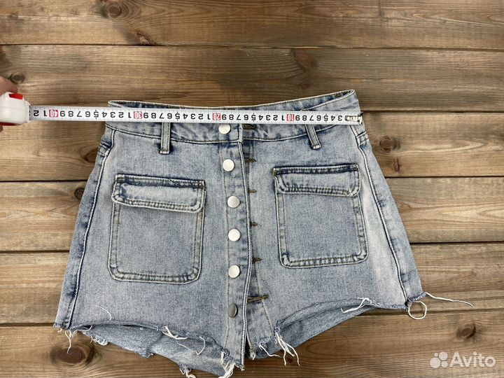 Юбка шорты джинсовые