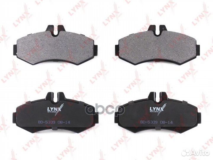 BD-5339 Колодки тормозные передние mercedes-BEN