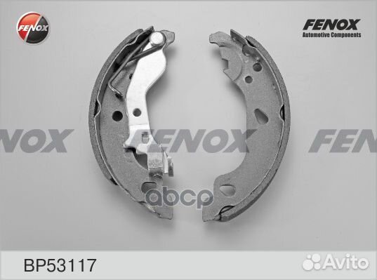 Колодки торм.бар.fiat punto 1.2-1.9D 99- BP53117
