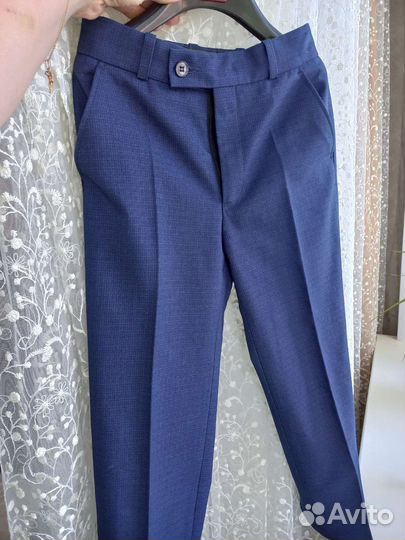 Школьный костюм для мальчика 128 синий