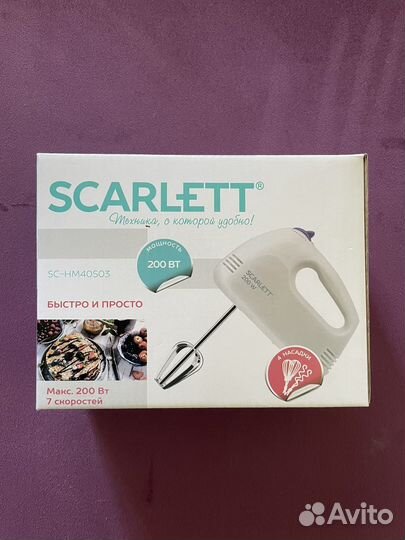 Миксер scarlett