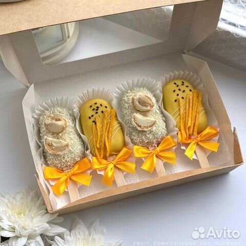 Мини эскимо, пирожные, подарки