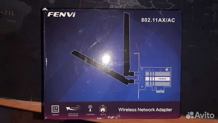 Wifi адаптер wi-fi 6 (Intel AX200)