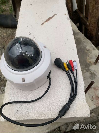 Камера видеонаблюдения купольная уличная