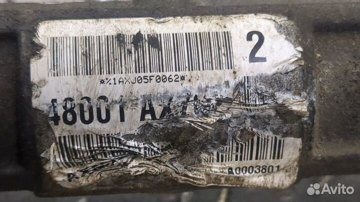 Рейка рулевая без г/у Nissan Micra K12E, 2005