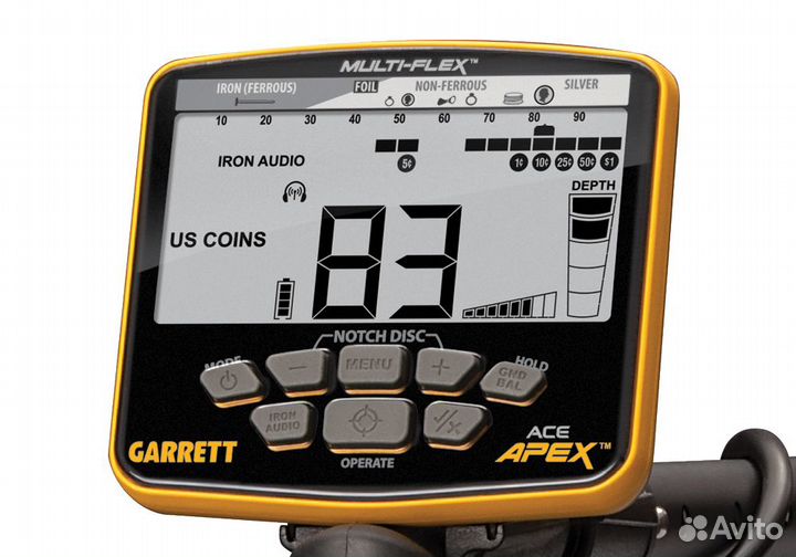 Металлоискатель Garrett Apex 8,5x11