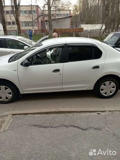 Стекло двери на Рено Логан 2005-2022