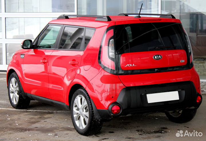 Рейлинги на крышу Kia Soul II (2013-н.в.)