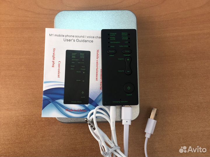 Изменитель голоса мультиголосовой микрофон