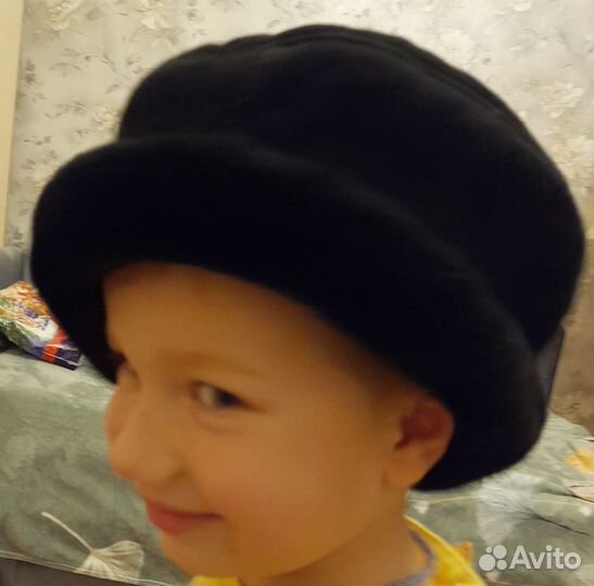 Шляпа женская зимняя натуральный мех