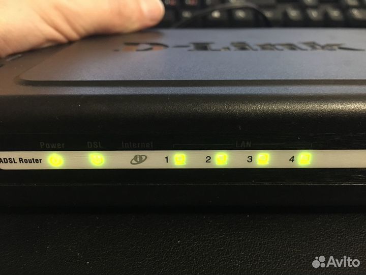 Роутер D-Link DSL-2540U