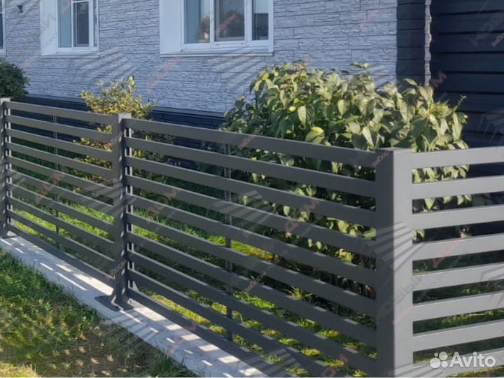 Забор Ранчо из металла