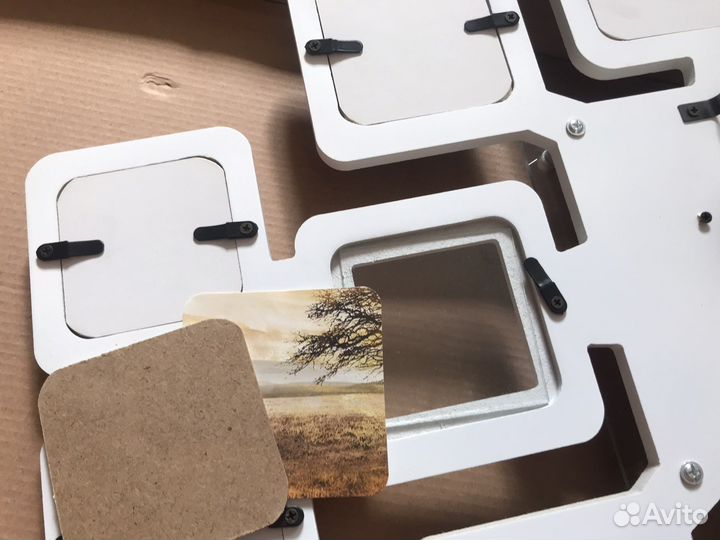 Часы дизайнерские с фоторамками