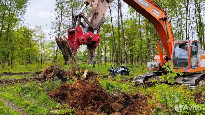 Кopчeвaтeль Измeльчитeль для экcкaвaтopa