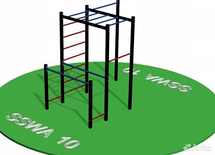Уличная воркаут площадка от завода