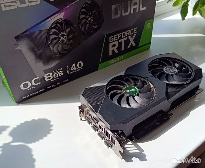 Видеокарта asus RTX 3060ti