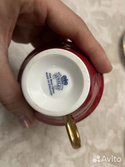 Сервиз кофейный Aynsley, Англия