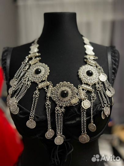 Ожерелье богемное,в этническом стиле.Прокат